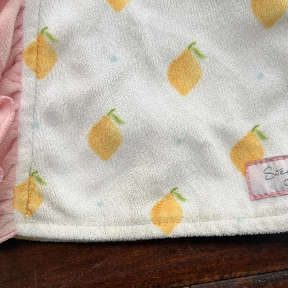 SweetHoney Lemon Print Hooded Cover-up - Picture 3 of 3